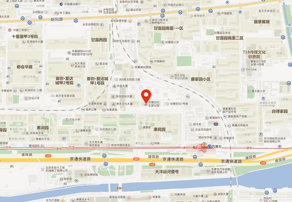 华腾世纪总部公园位置地图